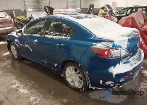 2012 Mazda Mazda3 I Grand Touring from USA, damaged, VIN JM1BL1W86C1543922